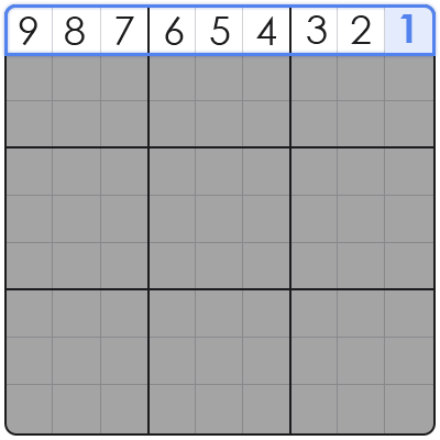how to solve medium level sudoku